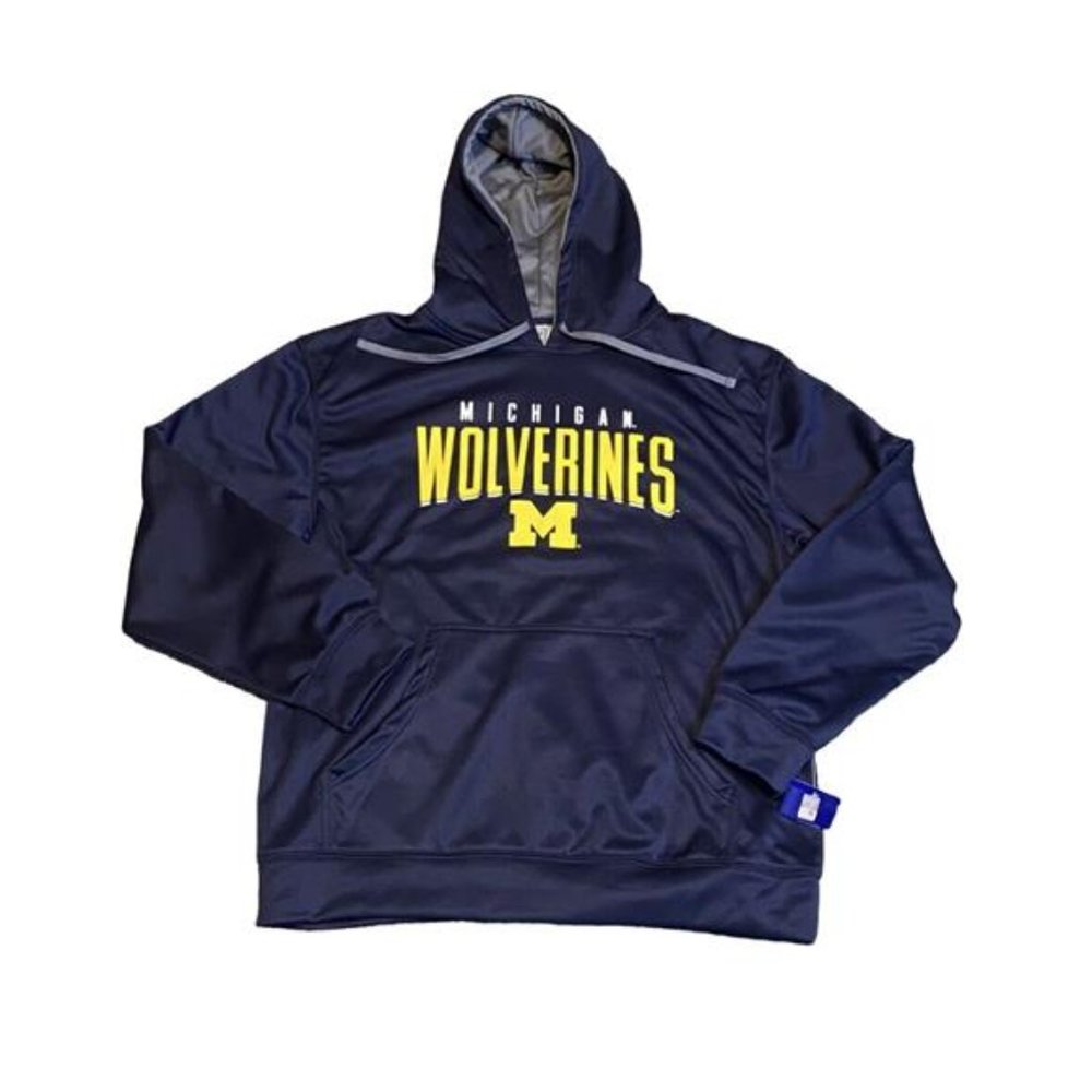 NWT Men's Michigan Wolverines Hoodie Size Large Proedge by Knights Apparel